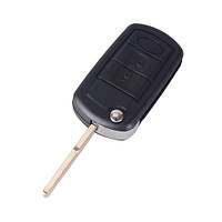 Викидний ключ, корпус під чип, 3 кн, Land Rover