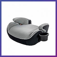 Автомобільне крісло-бустер для дітей від 4 до 12 років група 2/3 Isofix CARRELLO Flex CRL-13402 сіре