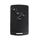 Ключ запалювання, чип PCF7952, 4 кнопки, для Renault Clio Megane Scenic 3