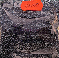 Бисер 10/0, цвет темно-зеленая лазурь (непрозрачный), №56150 (уп.50 грамм)