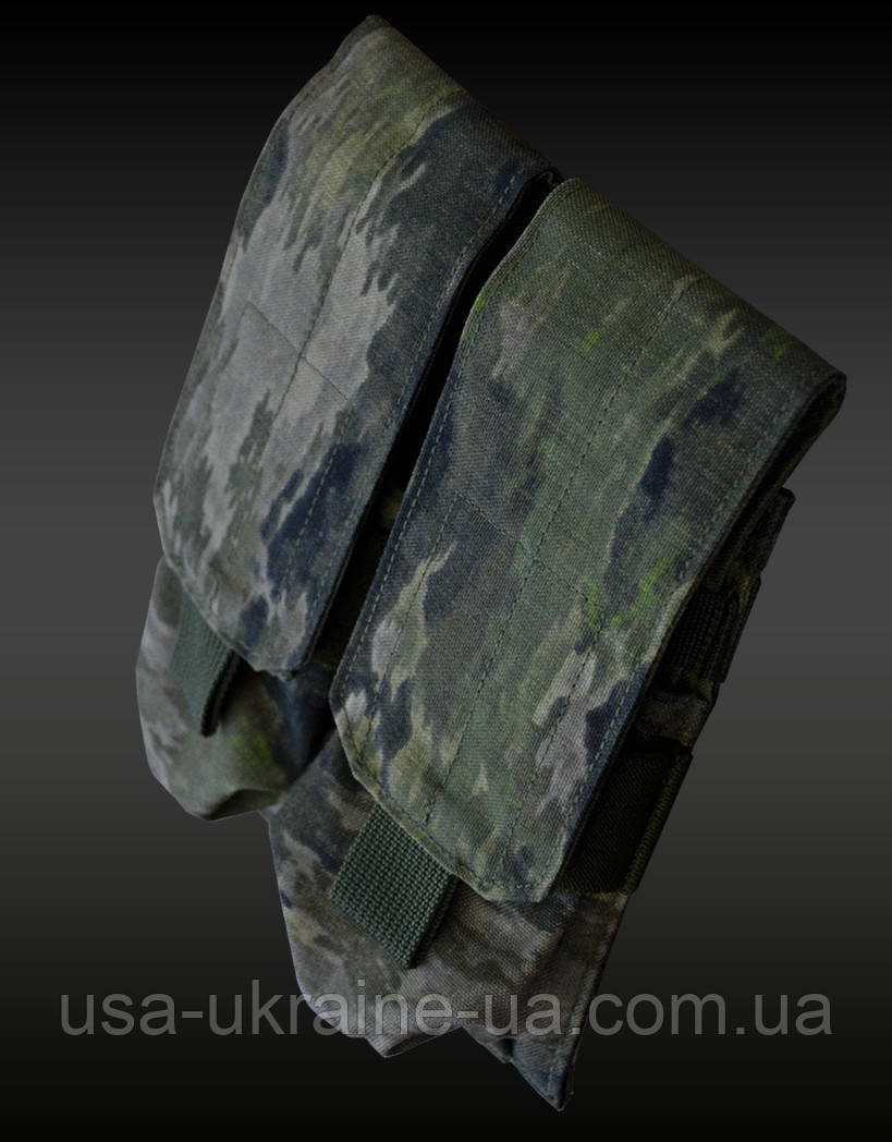Подвійний підсумок під магазин Tactical Performance A-TACS iX M-4 DOUBLE MAG POUCH, фото 1