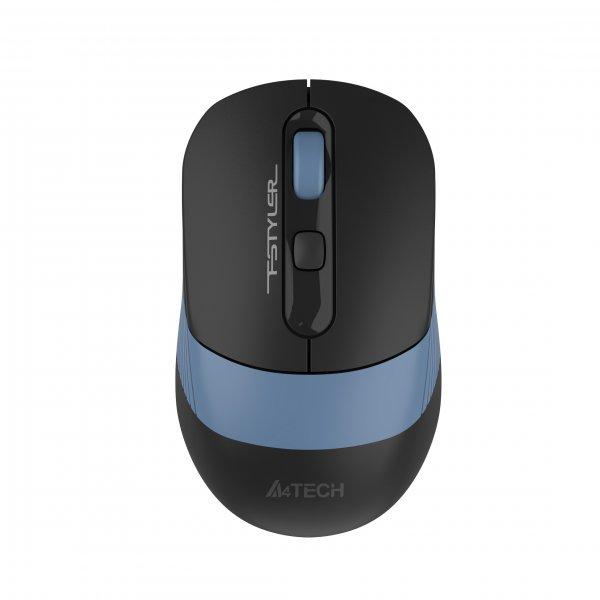 Мишка A4Tech Fstyler FB10C (FB10C (Ash Blue)) Black/Blue Bluetooth + Wireless