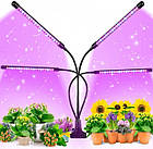 Фитолампа світлодіодна для рослин Plant Grow Light 7819 з таймером, чорна Без бренду, фото 10
