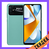 Xiaomi POCO C40 3/32Gb Coral Green Гарантия 1 Год (*CPA -3% Скидка)_K