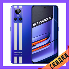 Realme GT NEO 3 8/128Gb Le Mans Global Гарантія 1 рік  (*CPA -3% Знижка)_K