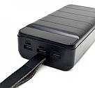 Повербанк Powerbank Remax RPP-185 Leader Series 2.1A Fast Charging 50000 mAh (Чорний), фото 3