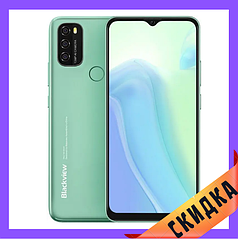 Blackview A70 3/32Gb Green Гарантія 1 рік  (*CPA -3% Знижка)_K
