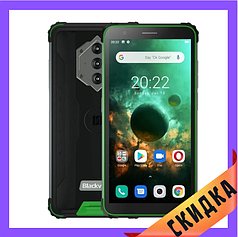 Blackview BV6600 4/64Gb Green Гарантія 1 Рік  (*CPA -3% Знижка)_K