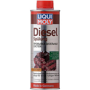 Очисник форсунок інжектору та дизельної паливної системи Liqui Moly Diesel Spulung 500мл, фото 1