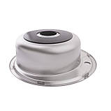 Мийка кухонна Platinum 490 Polish 0,6 мм, фото 6