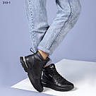 Жіночі зимові черевики зі шнурівкою, фото 6