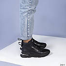 Жіночі зимові черевики зі шнурівкою, фото 7