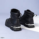 Жіночі зимові черевики зі шнурівкою, фото 10