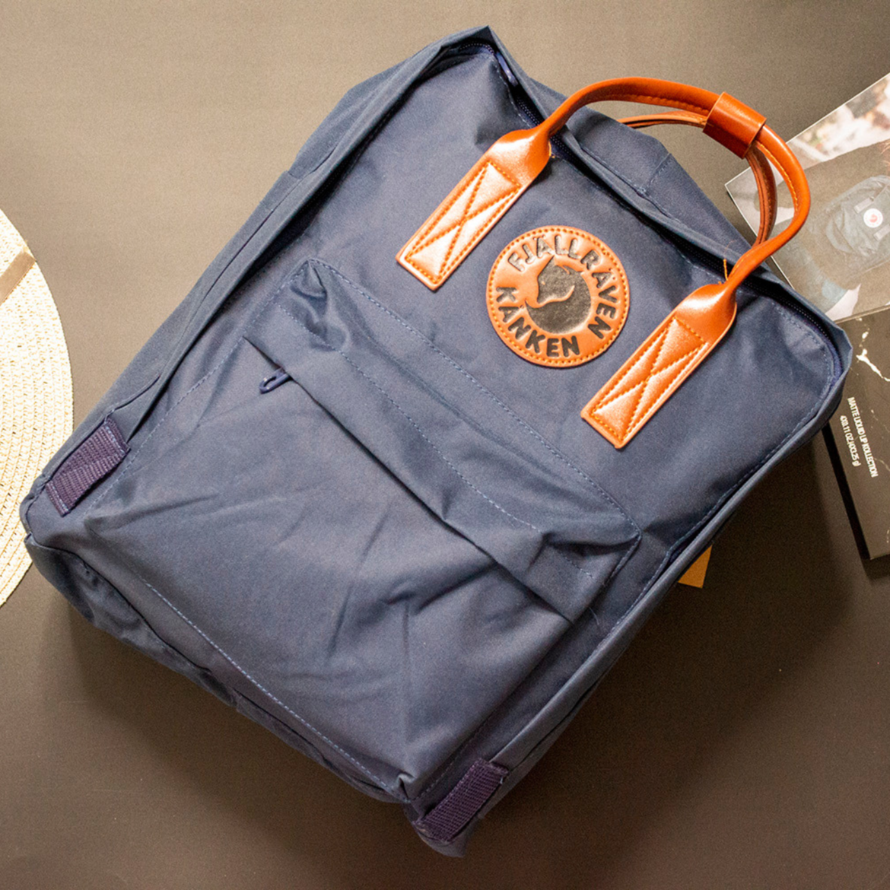Міський рюкзак Fjallraven Kanken classic з ручками, стильний практичний молодіжний рюкзак Канкен, фото 1