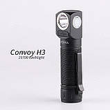 Ліхтар Convoy H3  SST40 5000K  2200Lm Anduril, фото 8