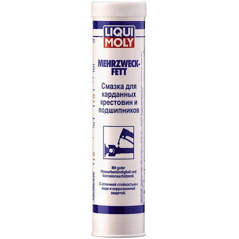 Литиевая пластичная смазка для карданных крестовин и подшипников Liqui Moly Mehrzweck Fett 400г, фото 2