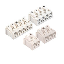 Клеми пружинні з'єднувальні WGs