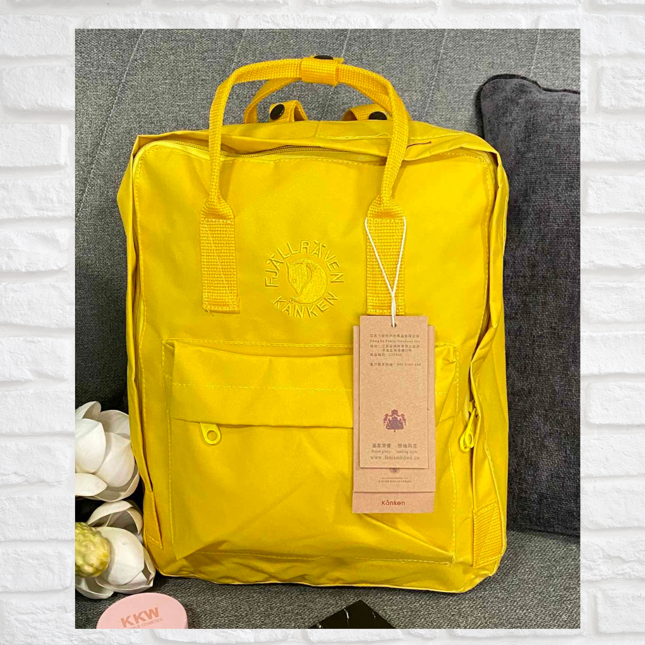 Міський рюкзак молодіжний прогулянковий Fjallraven Kanken Classic універсальний, фото 1