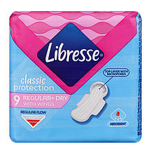 Libresse прокладки гігіенічні Classic Protection Regular (9шт/уп)