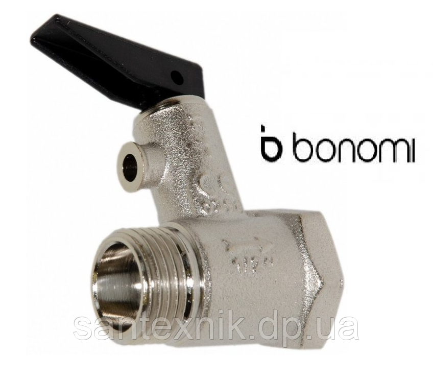 Предохранительный клапан Bonomi для бойлера 1/2 PN8 (36350004) - фото 1 - id-p1715821170