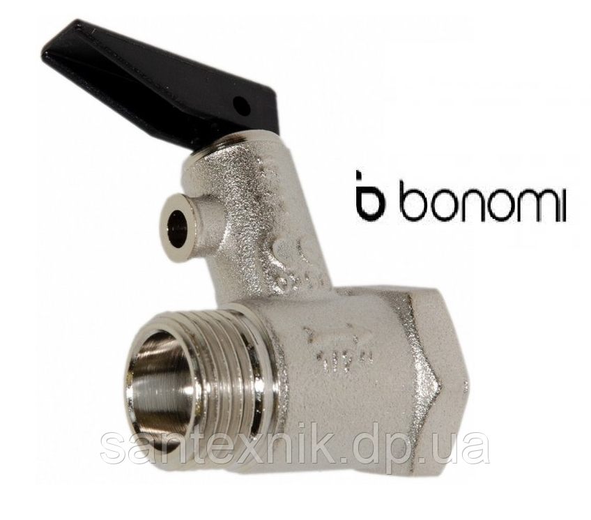 Запобіжний клапан Bonomi для бойлера 1/2 PN8 (36350004)