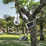Акумуляторна Лампа Solar Led Light GR-020 світильник із сонячною панеллю ліхтар світлодіодний на гачку, фото 11