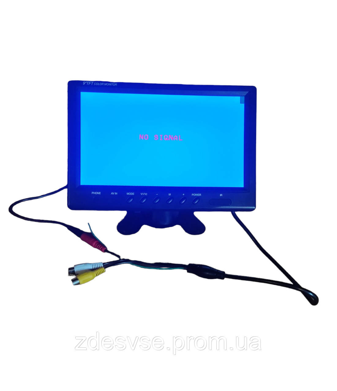 Автомобильный Монитор 9 Дюймов для Заднего и Переднего ВИДА . AV 1 . AV ...