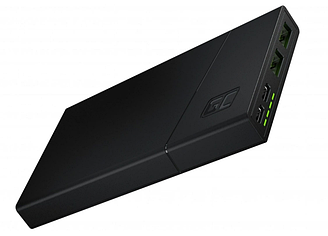 Powerbank Green Cell PowerPlay 10S 10000mAh 18W Black (PBGC02S)