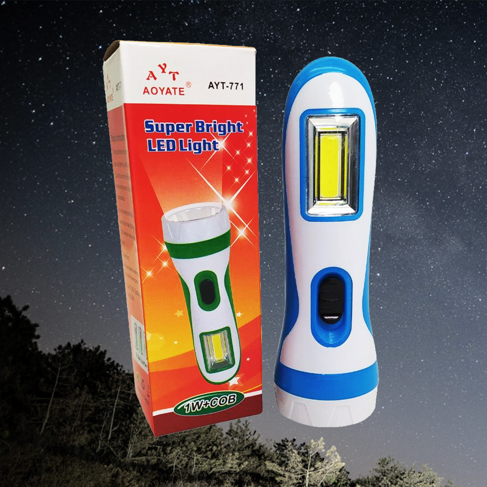 Ліхтарик на батарейках Super Bright LED Light Ручний ліхтар компактний