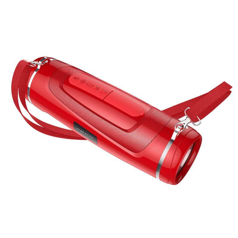 Портативна колонка з ліхтариком BOROFONE BR7 TWS червона, фото 1