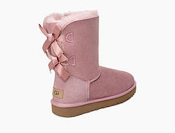 UGG Bailey Bow II Boots PINK CRYSTAL-115 UGG Ніжно-рожевий 38 (7) Жіноча замша 22 см (UGG115_38)