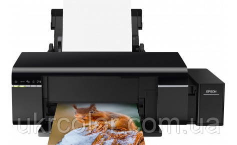 Струйный принтер Epson L805 со встроенным оригинальным СНПЧ + 6х100 мл сублимационные чернила