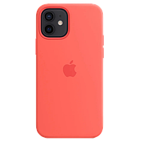 Чохол Silicone Case Premium для iPhone 12 / 12 Pro Pink Citrus