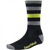 Шкарпетки Smart Wool Men's Striped Hike Light Crew Black (1033-SW SW141.001-M)