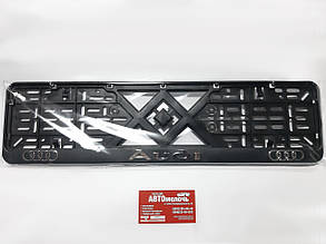 Рамка номерного знака пластикова Audi