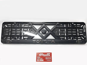 Рамка номерного знака пластикова Toyota