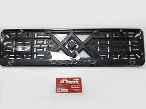 Рамка номерного знака пластикова Volvo