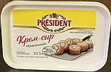 Крем - сир Вершковий President 24,5%, 1 кг, фото 3