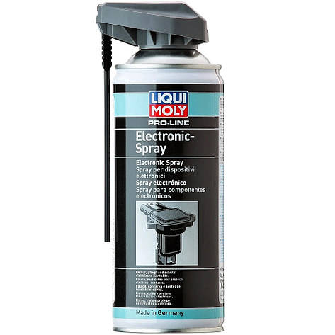 Чистяче мастило спрей для захисту електричних контактів Liqui Moly Pro Line Electronic Spray 400мл, фото 1