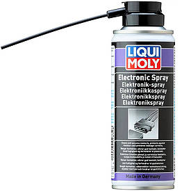 Чистяче мастило спрей для захисту електричних контактів Liqui Moly Electronic Spray 200мл