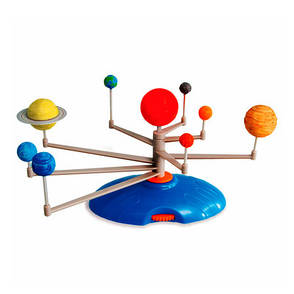 Модель Сонячної системи власноручно Edu-Toys з фарбами (GE046), фото 2
