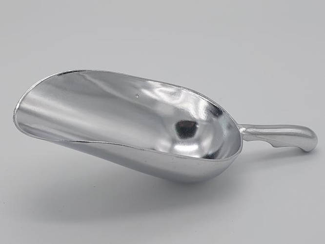 Купить Совок алюминиевый для льда сыпучих продуктов и круп L 27 cm/чаша ...