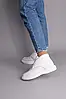 Жіночі демісезонні черевики ShoesBand Білі натуральні шкіряні всередині байка 36 (23,5 см) (Ѕ57331д), фото 3
