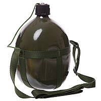 Фляга V-2 л з ременем Zelart TY-9194-2 оливковий