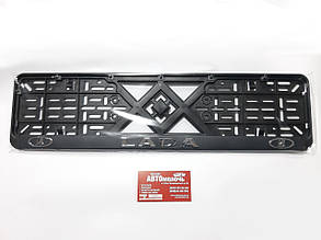 Рамка номерного знака пластикова Lada