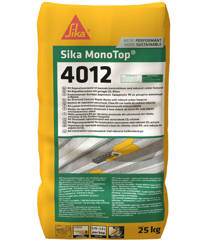 Ремонтний розчин для бетону Sika MonoTop- 4012 - 25 кг