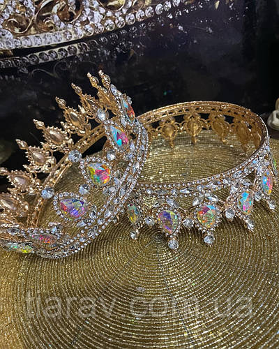 Корона кругла на голову, СВІТА, корона на голову, корона на торт кругла ...