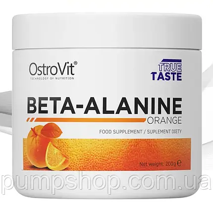 Бета-аланін OstroVit Beta-Alanine 200 г ( смак апельсин ), фото 2