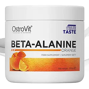 Бета-аланін OstroVit Beta-Alanine 200 г ( смак апельсин )