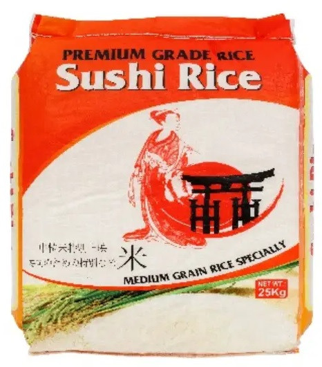 Рис для суші Sushi Rice Premium 25 кг, фото 1
